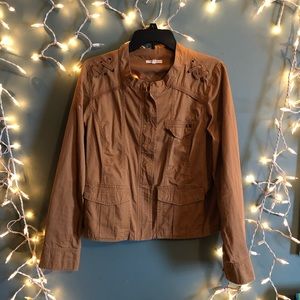 Lightweight mustard jacket